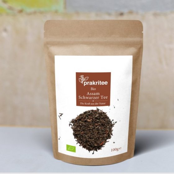 Assam Bio schwarzer Tee