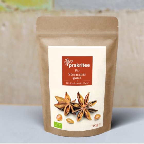 Bio Sternanis ganz 100g